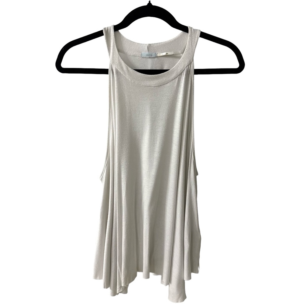 Urban Outfitters Kimchi Blue High Neck White Flowy Tank | Small